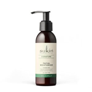 Sukin Facial Moisturizer Pump, Hydrating Face Cream 4.23 Fl Oz