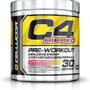 Cellucor C4 Ripped Pre Workout Powder Cherry Limeade, 30 Servings